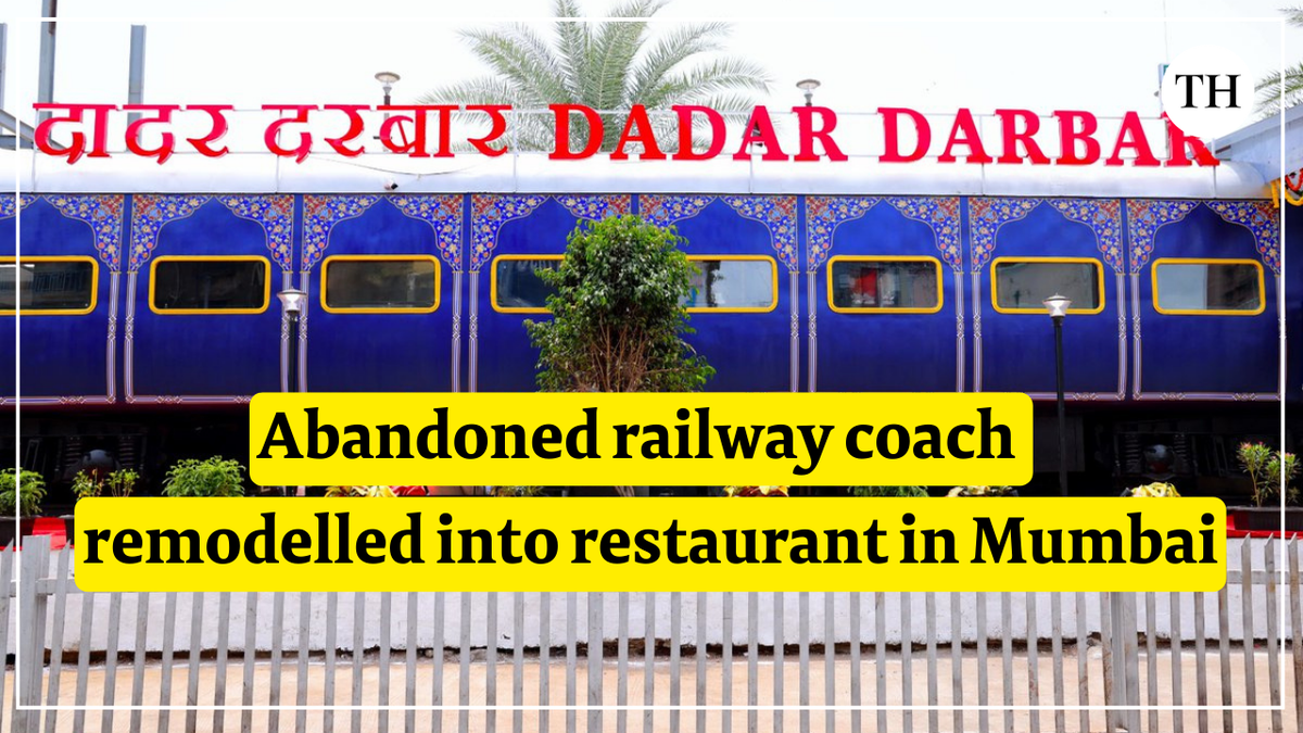 Watch: Abandoned coach remodelled into restaurant at Mumbai’s Dadar Railway station